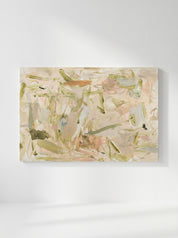 Soft Horizon Hand-Painted Oil on Canvas