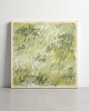 Spring Meadow Hand-Painted Oil on Canvas