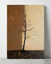 Unique Rhyme Hand-Painted Oil on Canvas