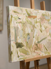 Soft Horizon Hand-Painted Oil on Canvas