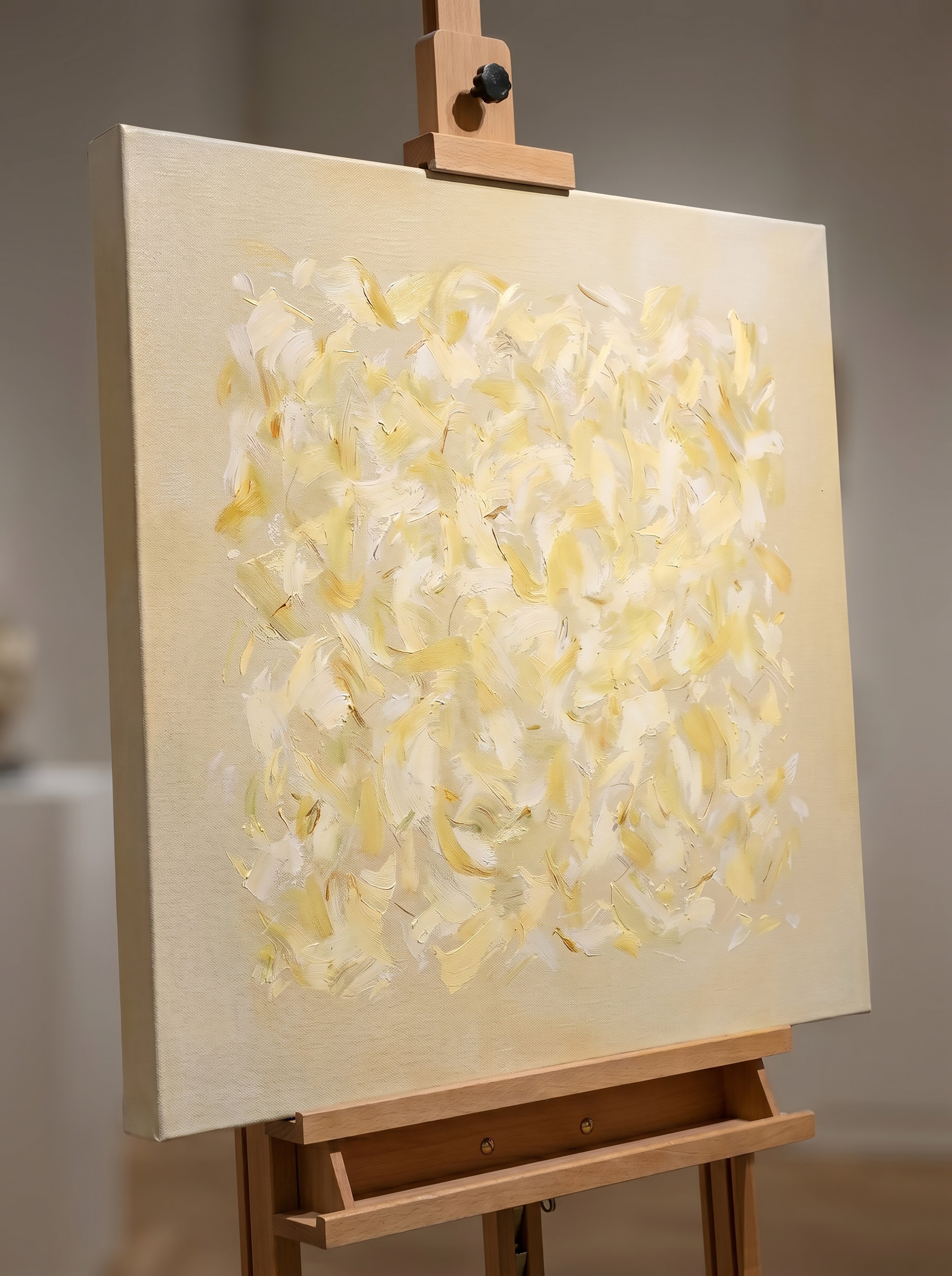 Soft Color Dream Hand-Painted Oil on Canvas