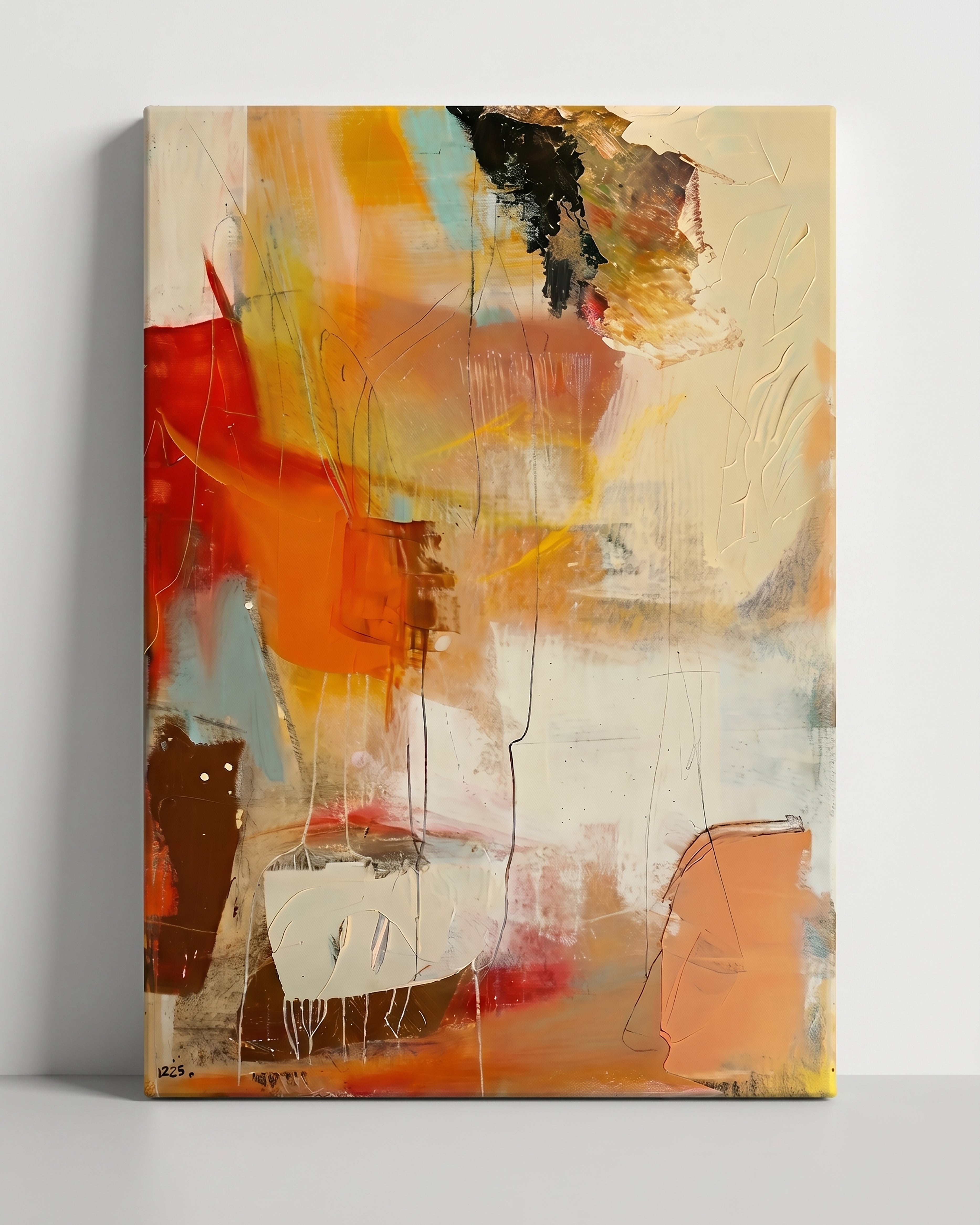 SunSet Hand-Painted Oil on Canvas