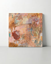 Warm Embrace Hand-Painted Oil on Canvas