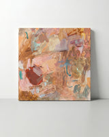 Warm Embrace Hand-Painted Oil on Canvas